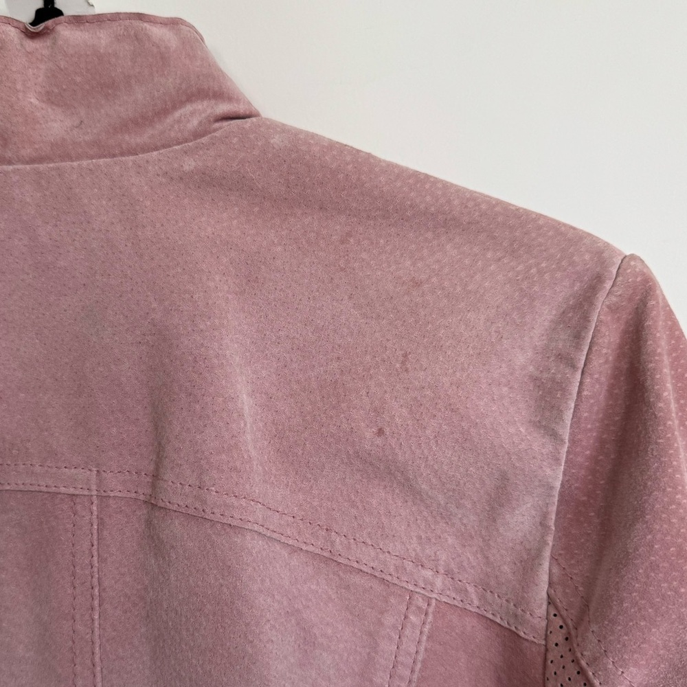 Vintage Wilsons Leather Women's Mauve Suede Jacket - Picture 8 of 8